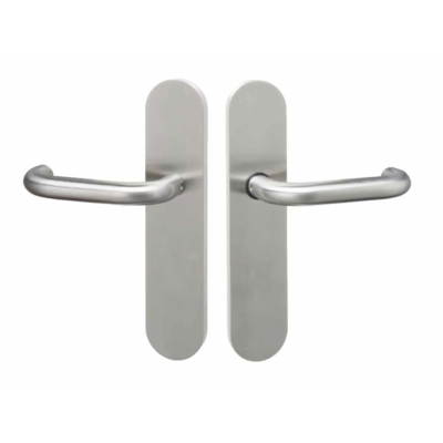 Hafi Private Line | Veiligheidsbeslag H547 | Model 202 Kruk/Kruk op Blind Schild | RVS