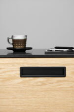 Bad recht zwart sfeer