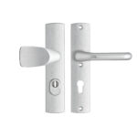 AXA | Veiligheidsbeslag Premium Wing-knop+kruk Flow | PC72 | Anti-kerntrek | Omkeerbaar | 242x52x13 | Alu | SKG3
