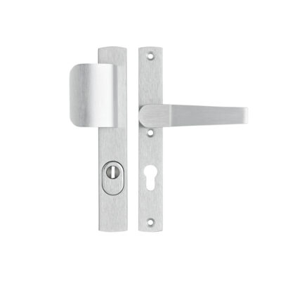 Veiligheidsbeslag Premium smal D-duwer+kruk Arrow PC72 anti-kerntrek/omkeerbaar