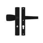 AXA | Veiligheidsbeslag Premium smal Wing-knop+kruk Arrow | PC72 | Anti-kerntrek | Omkeerbaar | 242x38x15 | Alu | SKG3