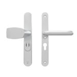 Veiligheidsbeslag Oval Plus smal Wing-knop+krukU