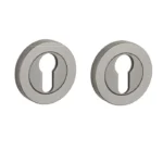 STERK | Cilinderrozetten 1711 OVAL PRO | 8mm | Basalt PVD