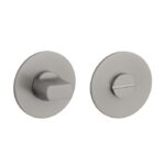 sterk rond antraciet grijs wc garnituur oval 1712