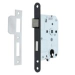 Dag & nachtslot euro cilinder ronde voorplaat zwart 0160.280.5013