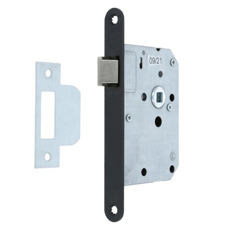 Loopslot ronde voorplaat zwart 0160.281.5033