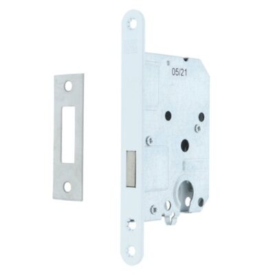Kastslot euro cilinder ronde voorplaat wit 0160.283.5012