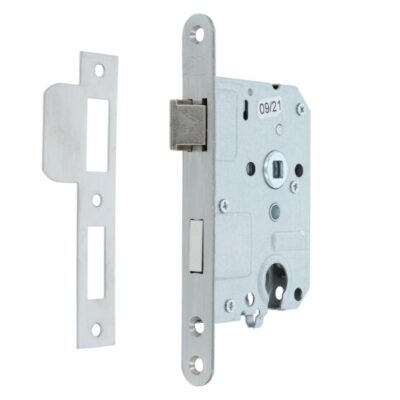 Dulimex Woningbouw Dag & nachtslot euro cilinder ronde voorplaat RVS PC55
