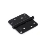 Dulimex Kogellagerscharnier ronde hoeken 89x89 mm zwart gelakt