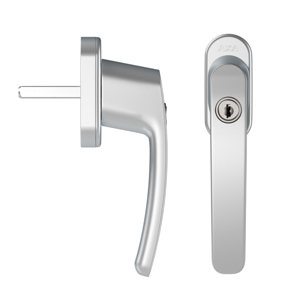 Veiligheids draai-kiep raamkruk Oval Roma 90 3341-37-91/E90