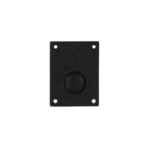 Intersteel Luikring 41x31mm Mat Zwart