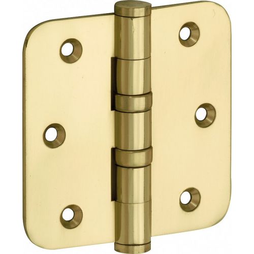 Artitec Mi Satori Kogellagerscharnier ronde hoek vlak 89x89mm messing gelakt