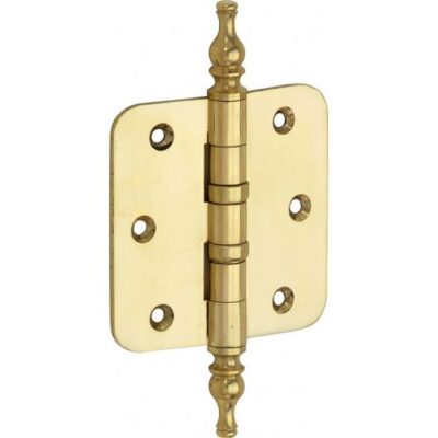 Artitec Mi Satori Kogellagerscharnier ronde hoek vaas 76x76mm messing gelakt