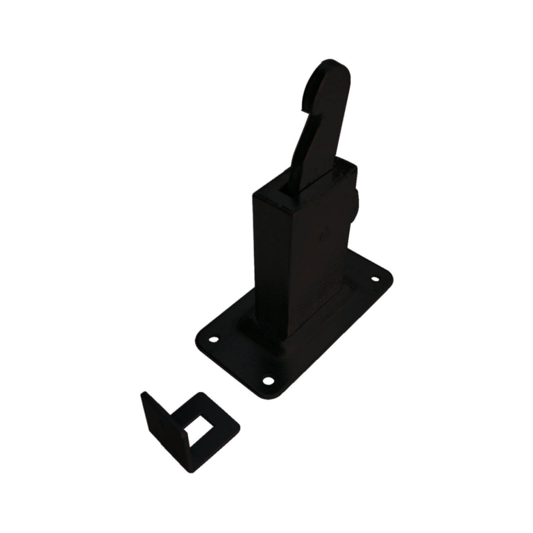 Deurvastzetter HD wandmodel zwart 0532.500.1004