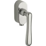 SKG3 Draaikiepgarnituur afsluitbaar Linea/Elegant glans nikkel