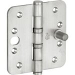 Artitec Mi Satori Kogellagerscharnier SKG3 ronde hoek vlak 89x89mm mat nikkel pvd