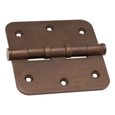 Artitec Mi Satori Kogellagerscharnier ronde hoek vlak 76x76mm messing antiek brons