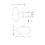 Artitec Penkruk Ei 70mm charme hout
