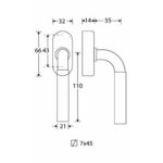 Artitec Mi Satori Draaikiepgarnituur Frankfurt/Elegant messing ongelakt