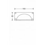 Artitec Schelpgreep Gent ijzer zwart