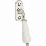 Artitec Mi Satori Draaikiep raamkruk Evelyne modern porselein wit/glans nikkel