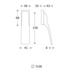Artitec Mi Satori Draaikiep raamkruk Tukan mat nikkel ongelakt