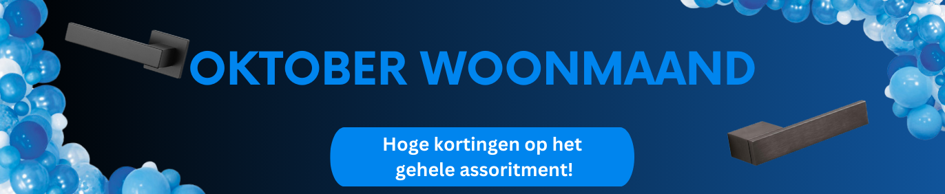 oktober woonmaand, deurbeslag aanbiedingen