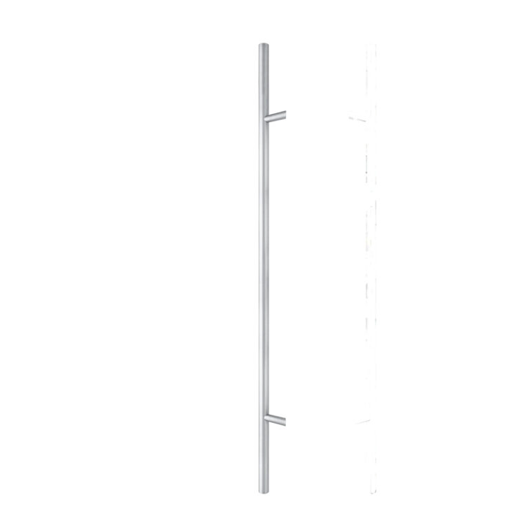 AXA Deurgreep Montreal schuin 1500 Aluminum