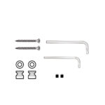 AXA Montage set deurgreep enkelzijdig A Aluminum