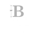 Artitec Mi Satori Huisletter Oxford B zwart