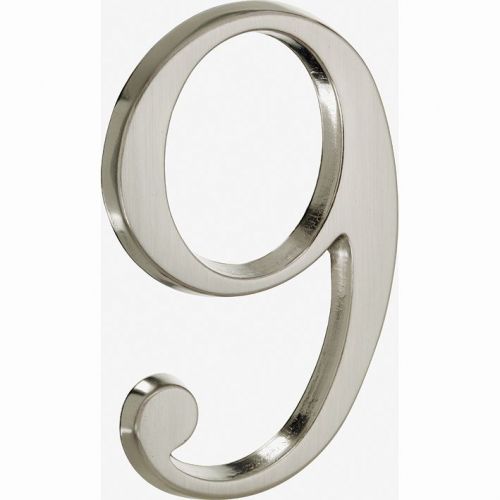 Artitec Mi Satori Huisnummer Roman 120mm-9 mat nikkel PVD