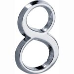 Artitec Mi Satori Huisnummer Roman 50mm-8 glans chroom