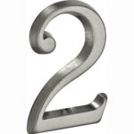 Artitec Mi Satori Huisnummer Roman 50mm-2 antiek chroom mat