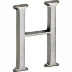 Artitec Mi Satori Huisletter Roman 50mm-H antiek chroom mat