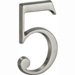 Artitec Mi Satori Huisnummer Roman 120mm-5 antiek chroom mat