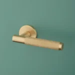 Aprile APRILE deurklinken MOLINIA op rond rozet mat goud