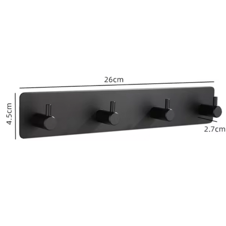 ULA roestvrijstalen muurhaak 3M sticker zelfklevende deurhaak handdoek kleding badjas rek toiletaccessoires doucheaccessoires