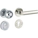 Artitec Mi Satori SKG3 knop/kruk op rozet Padania m/ KTB glans nikkel / glans chroom