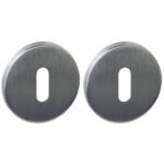 Intersteel Q sleutelrozetten verdekt ø52x6mm pvd rvs