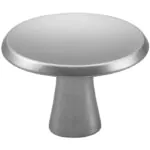 Hermeta Knop Rond Naturel 35mm