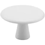 Hermeta Knop Rond Wit 35mm