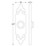 Artitec Mi Satori Beldrukker Lelie ijzer zwart