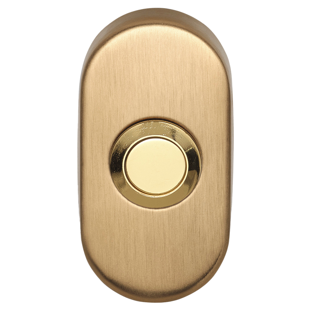 Formani | BASICS LB51 Deurbel | Ovaal | PVD goud