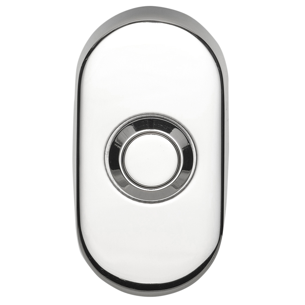 Formani | BASICS LB51 Deurbel | Ovaal | Gepolijst RVS