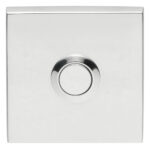 Formani | SQUARE LSQ50 Deurbel | Gepolijst RVS