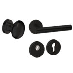 Voordeurset Rond Zwart Attival