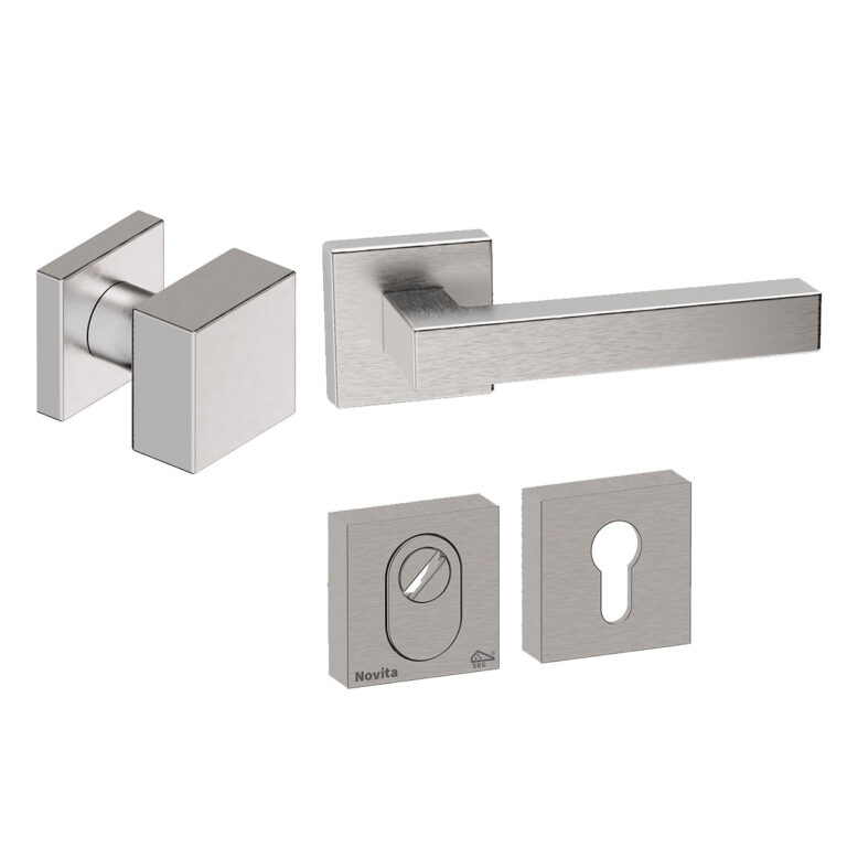 RVS Geborsteld met Quadro 50