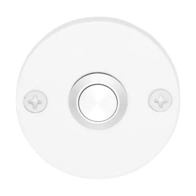 Formani | ONE PB52 Deurbel wit 50mm met drukker | RVS