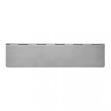 Tochtklep rechthoek rvs mat