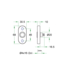 Artitec Mi Satori Beldrukker ovaal zwart